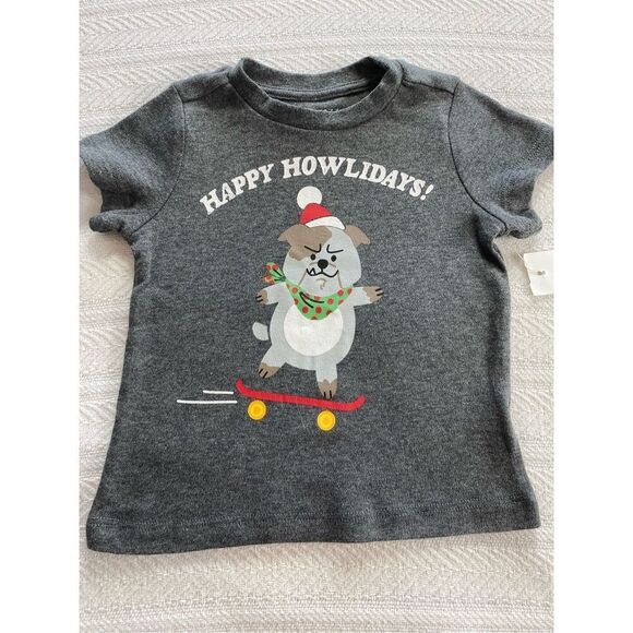 DOT & ZAZZ 18-24M “Happy Howlidays!” Top - New With TAGS - Picture 1 of 5
